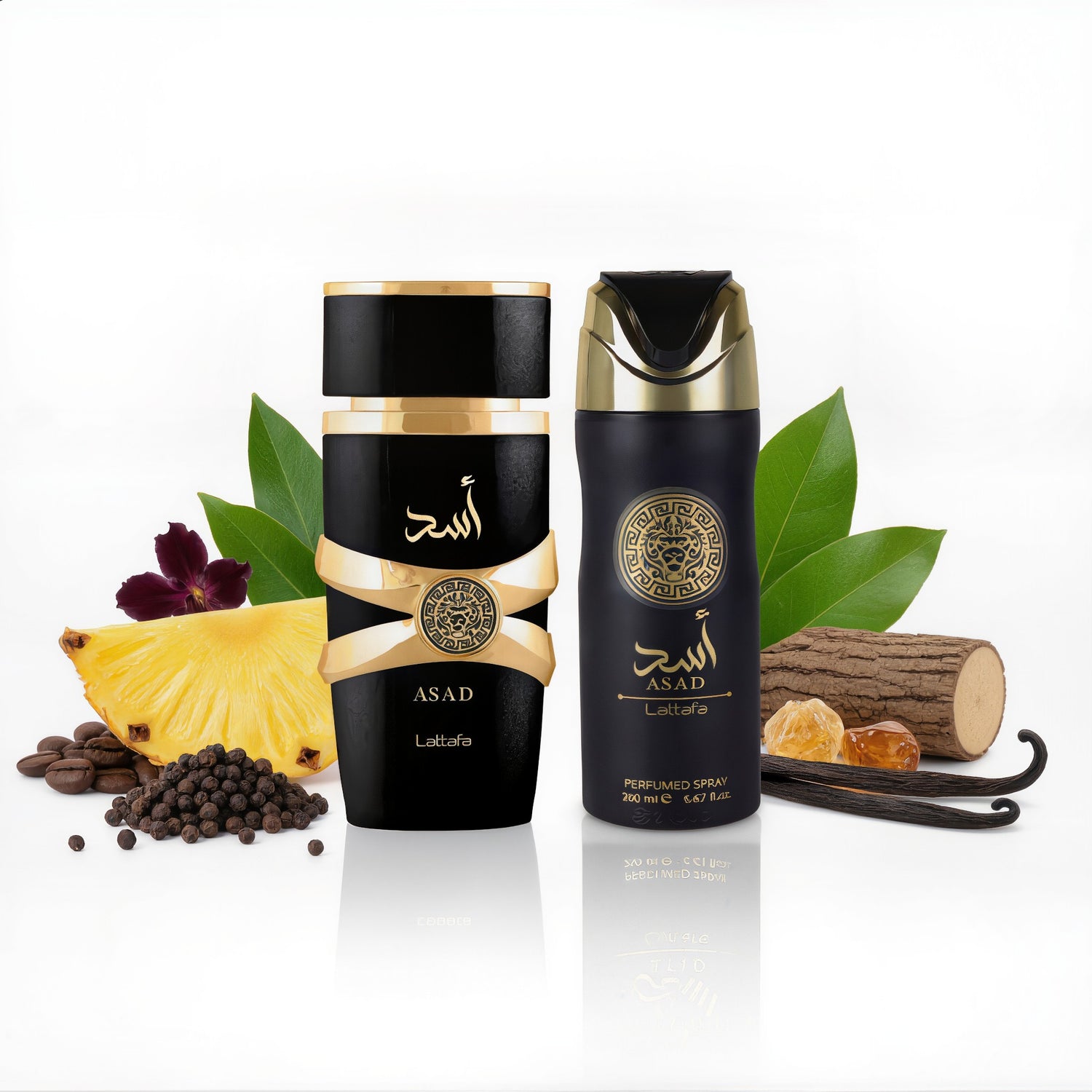 Lattafa Set Asad Edp 100 ml + Spray 200 ml