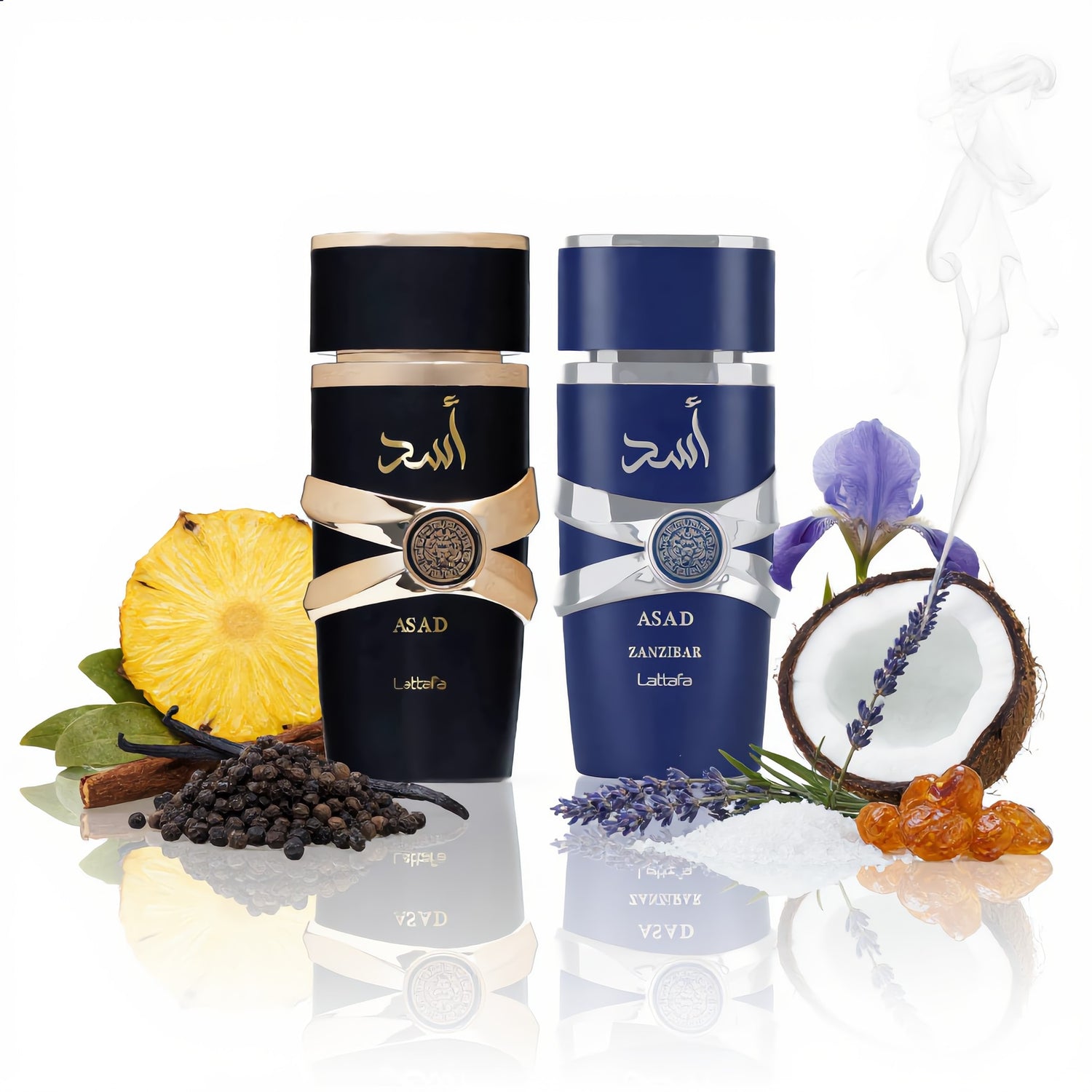 Lattafa Set Asad + Zanzibar Edp 100 ml 2 pcs