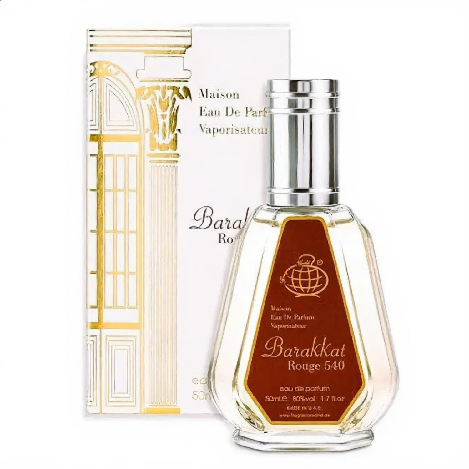 Barakkat Rouge 540 Edp 50 ml Fragance World (Inspiracion Baccarat Rouge 540)
