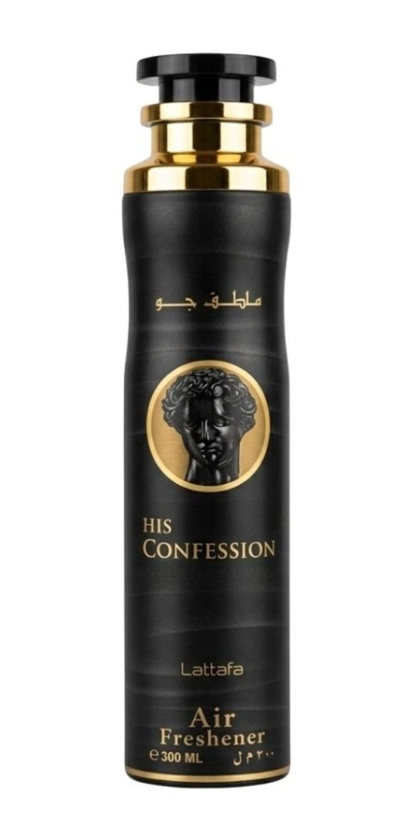 Lattafa His Confession Desodorante Ambiental 300 ML