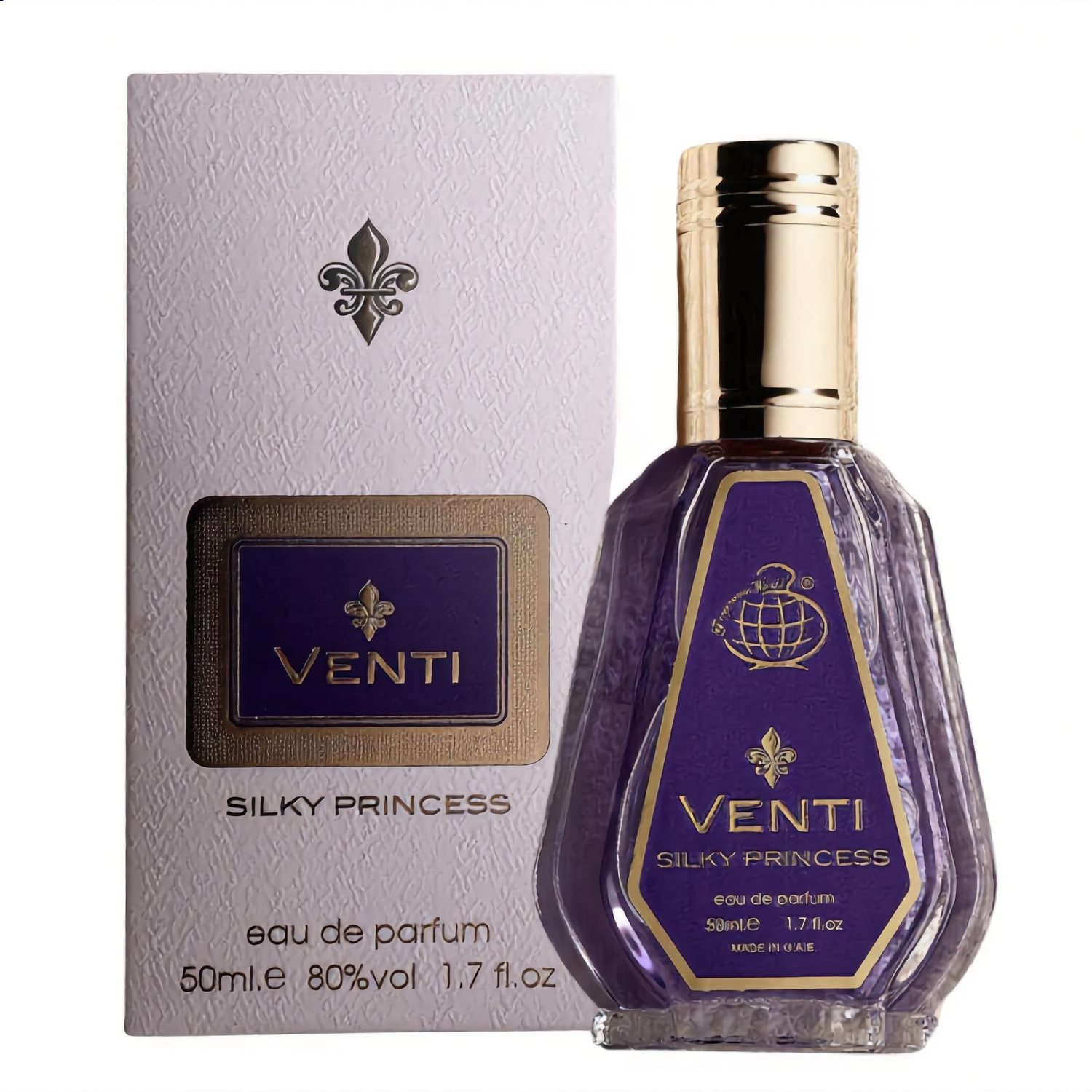 Venti Silky Princess Edp 50 ml Fragrance World (Inspiracion Creed Queen Of Silk)