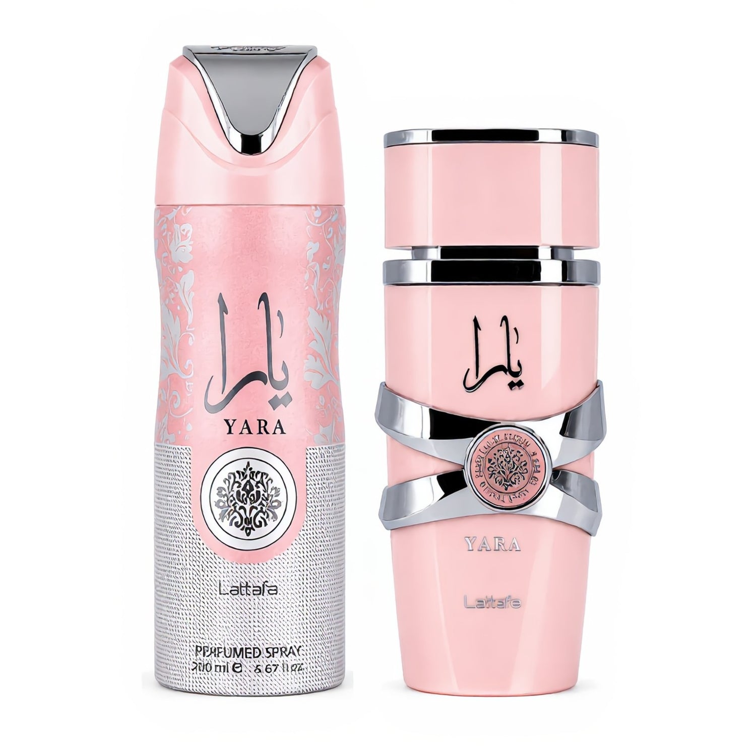 Set Lattafa Yara EDP 100 ML + Desodorante Spray 200 ML