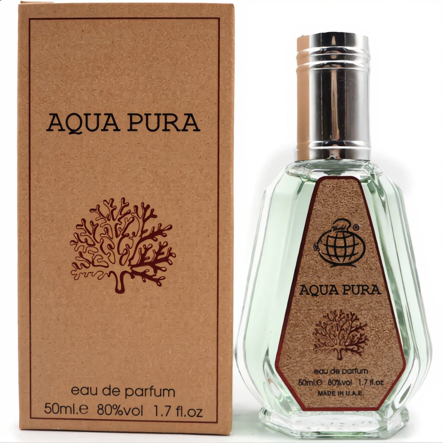 Aqua Pura Edp 50 ml Fragrance World (Inspiracion Megamare Orto Parisi)