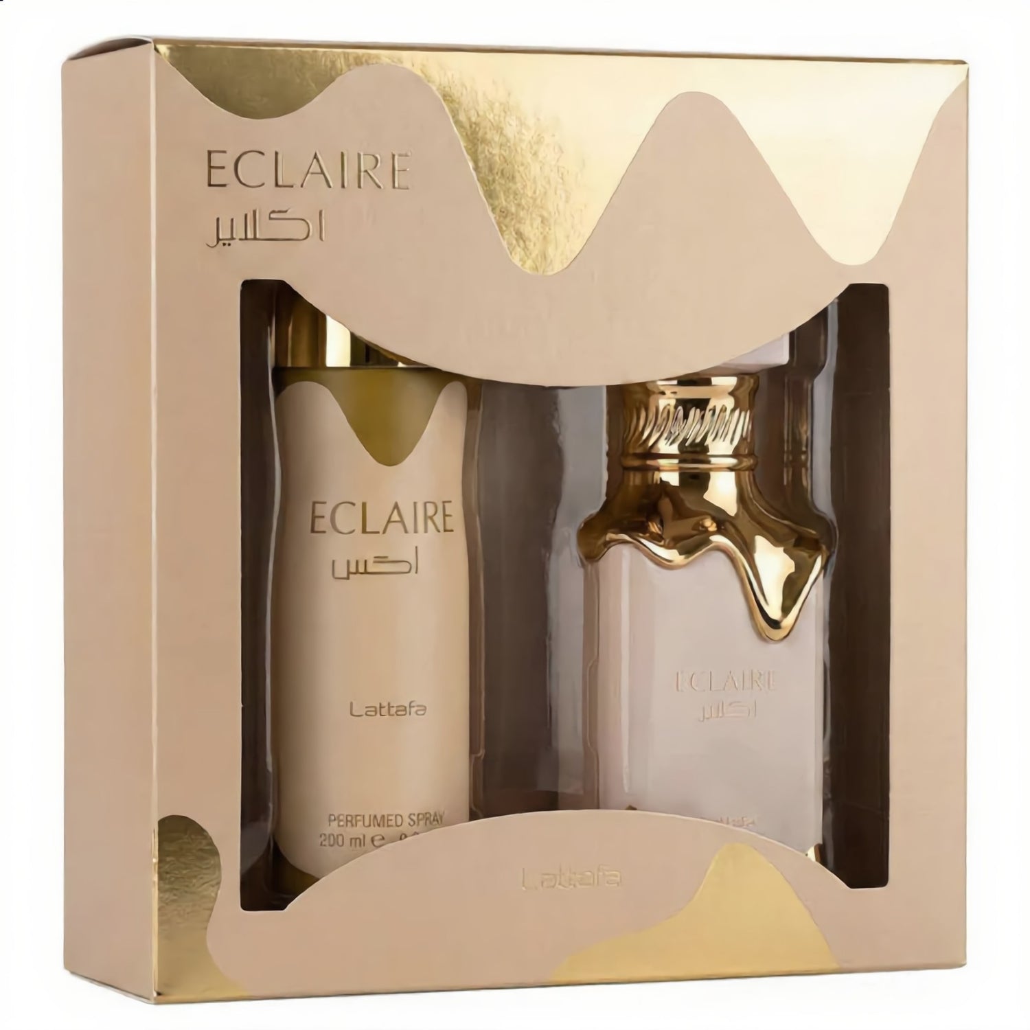 Set Perfume Eclaire EDP 100 ml + Perfume Spray 200 ml Lattafa