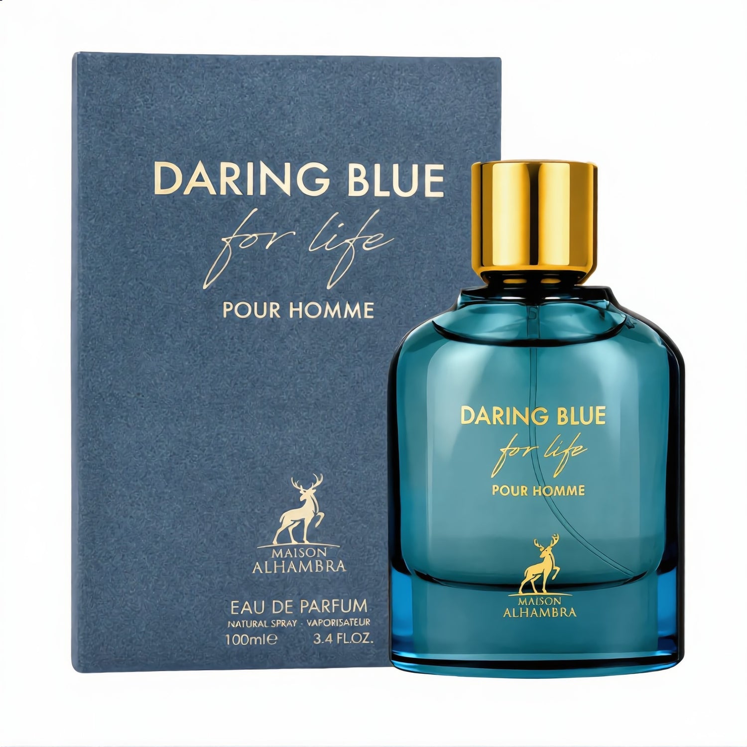 Daring Blue for Life pour Homme Edp 100 ml Maison Alhambra