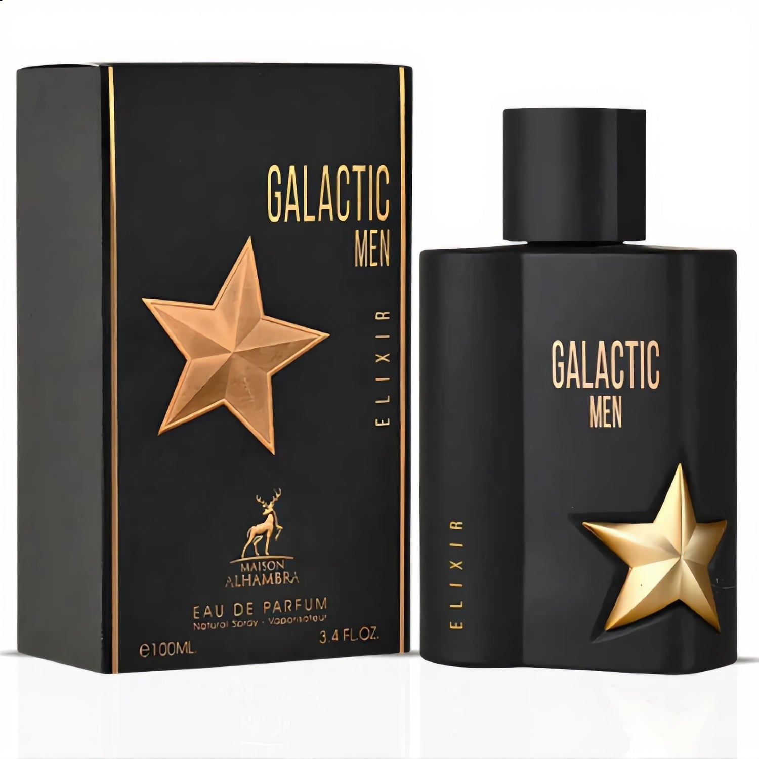 Maison Alhambra Galactic Men Elixir EDP 100 ml (Inspiracion Mugler A*Men Pure Malt)