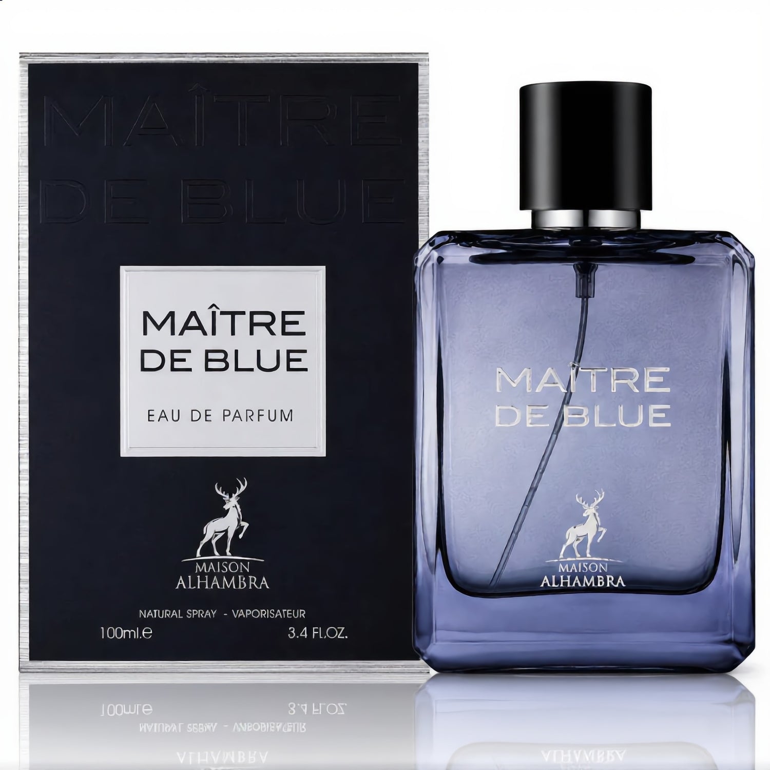 Maison Alhambra Maitre De Blue Edp 100 ml (Inspiracion Bleu de Chanel)