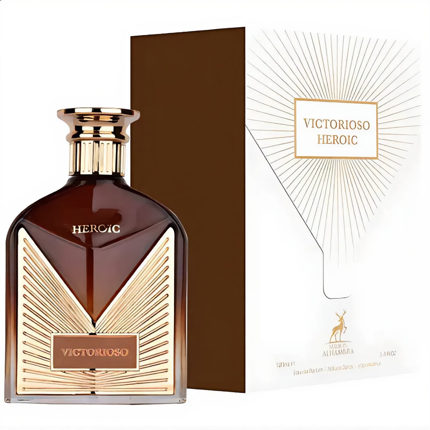 Maison Alhambra Victorioso Heroic EDP 100 ml (Inspiracion Invictus Victory Elixir)