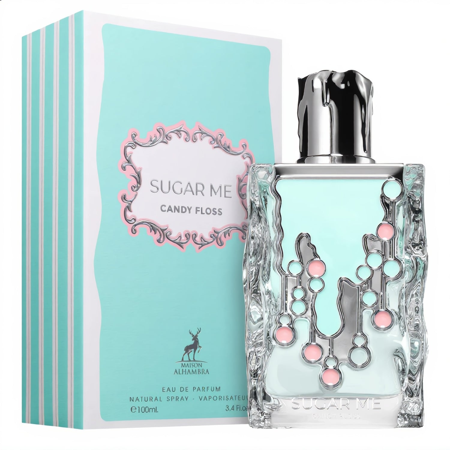 Maison Alhambra Sugar Me Candy Floss 100 ml (Inspiracion Ariana Grande Sweet Like Candy)