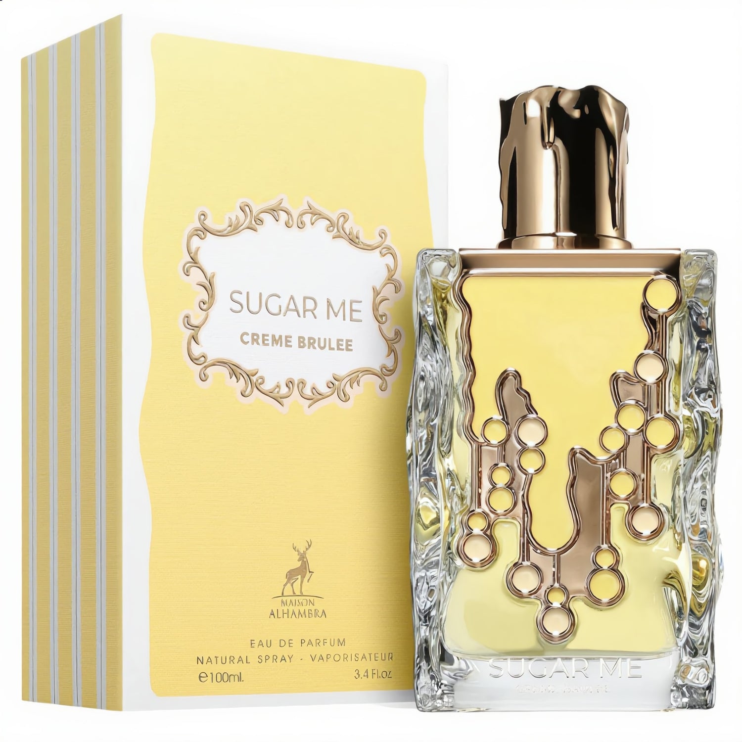 Maison Alhambra Sugar Me Creme Brulee Edp 100 ml (Inspiracion Escapade Gourmande Maison Mataha)