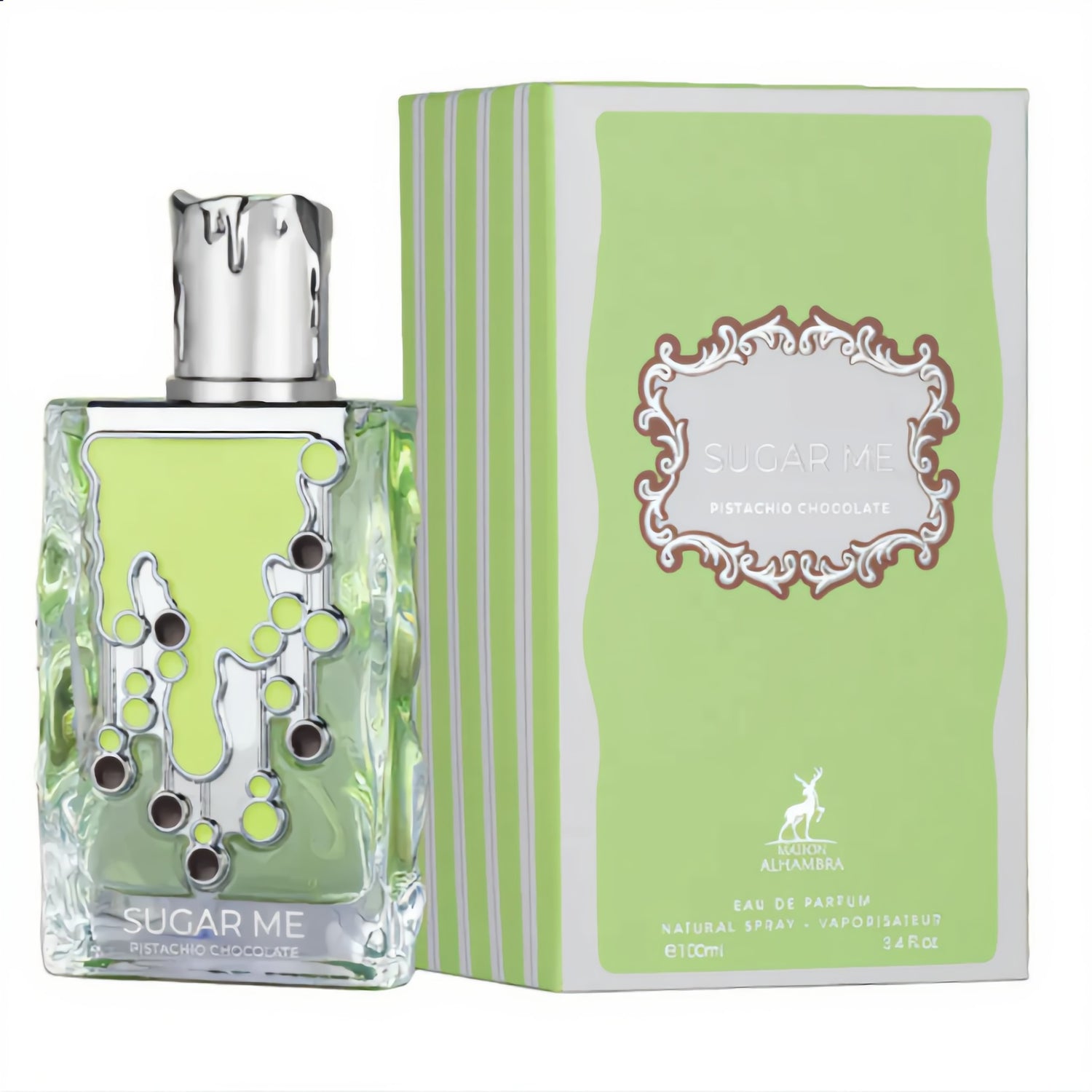 Maison Alhambra Sugar Me Pistachio Chocolate EDP 100 ml (Inspiracion Yum Pistachio Gelato)