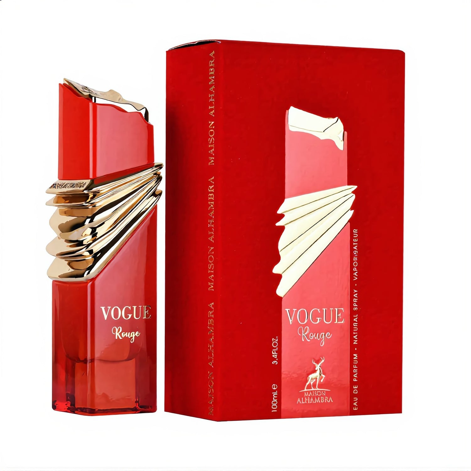 Maison Alhambra Vogue Rouge Edp 100 ml (Inspiracion Good Girl Légère Carolina Herrera)