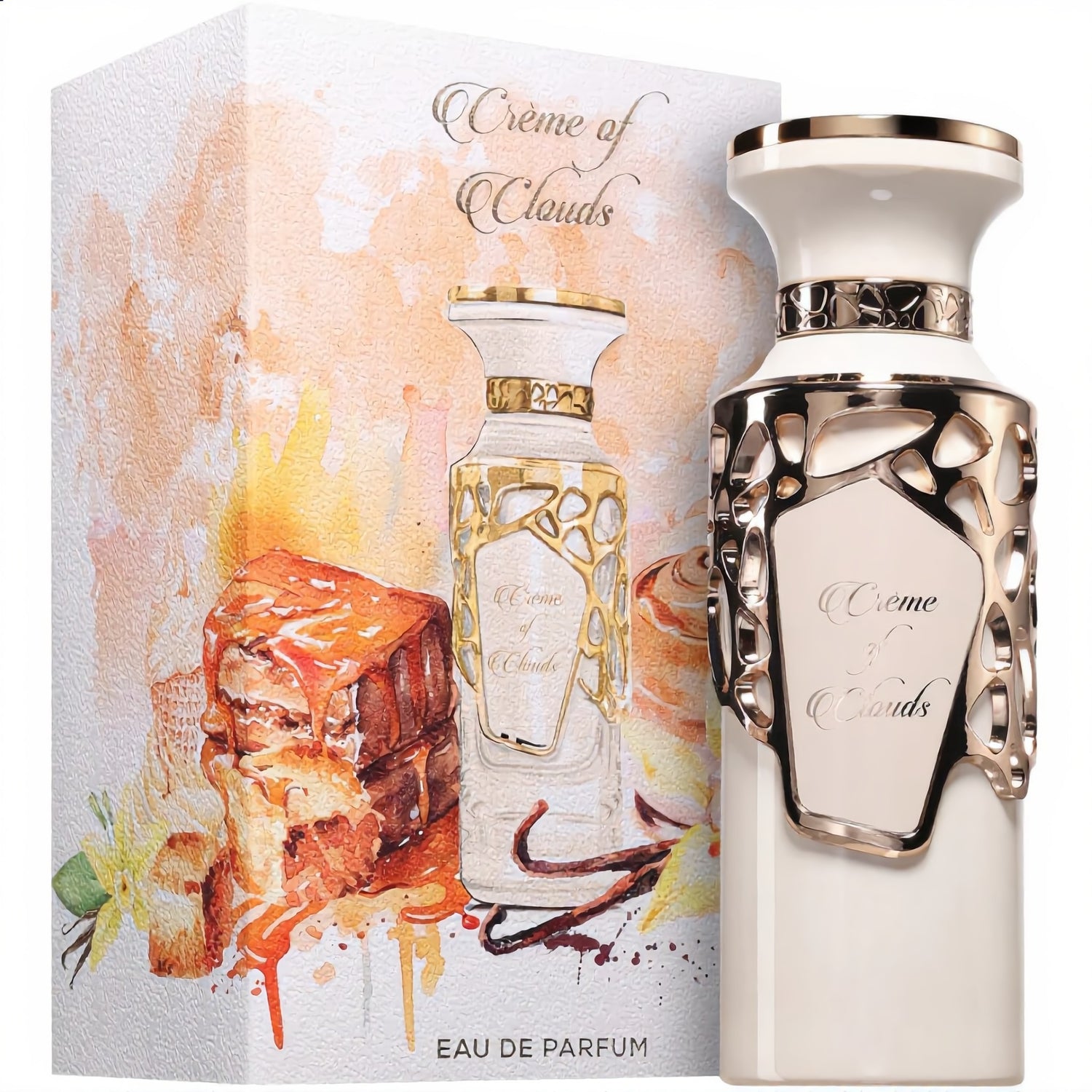 Fragrance World Creme Of Clouds EDP Unisex 100 ml (Theodoros Kalotinis Creme Brûlée)