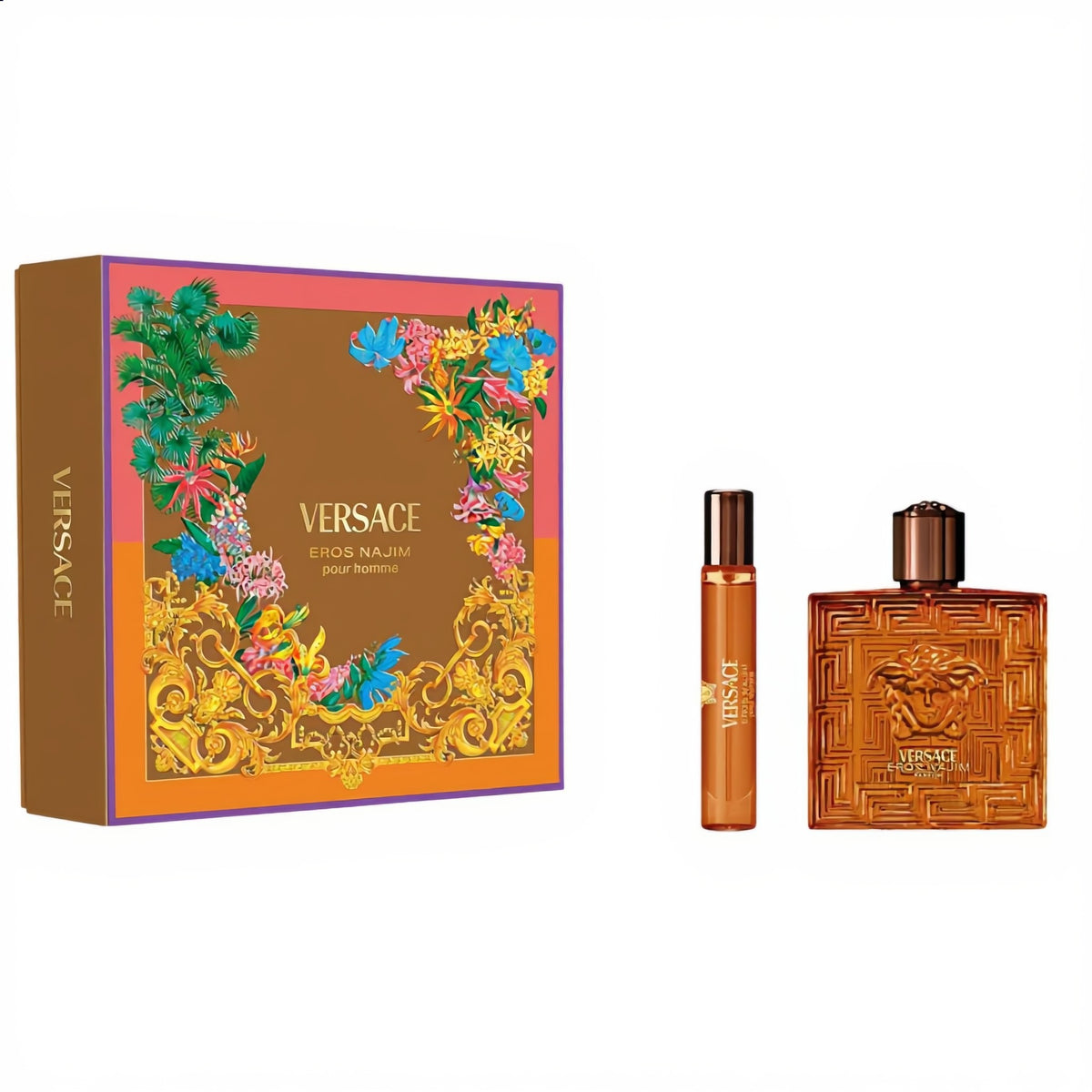 Set Versace Eros Najim Parfum pour Homme 100 ml + Mini 10 ml
