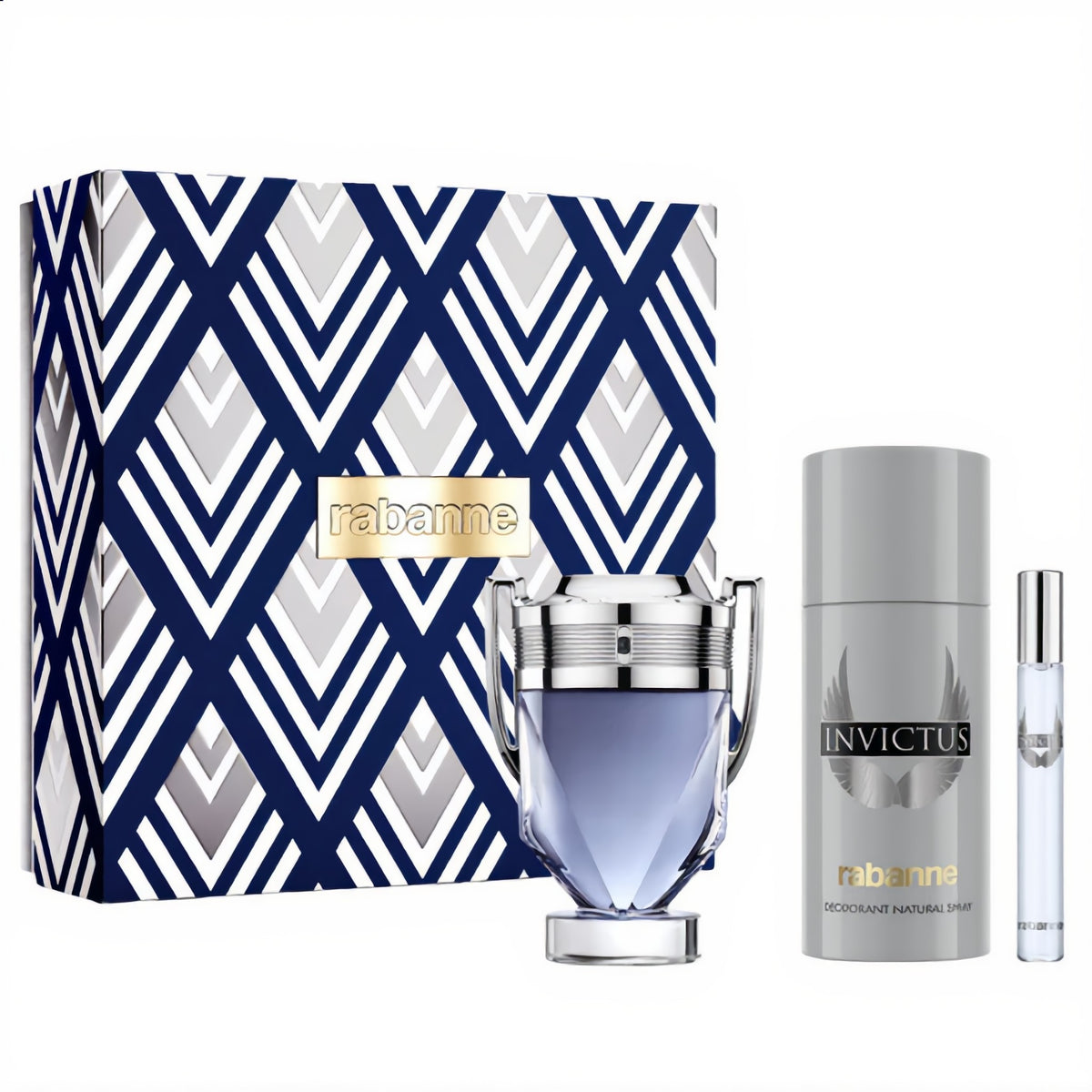 Set Invictus EDT 100 ml + Mini 10 ml + Deo 150 ml 2026 Paco Rabanne