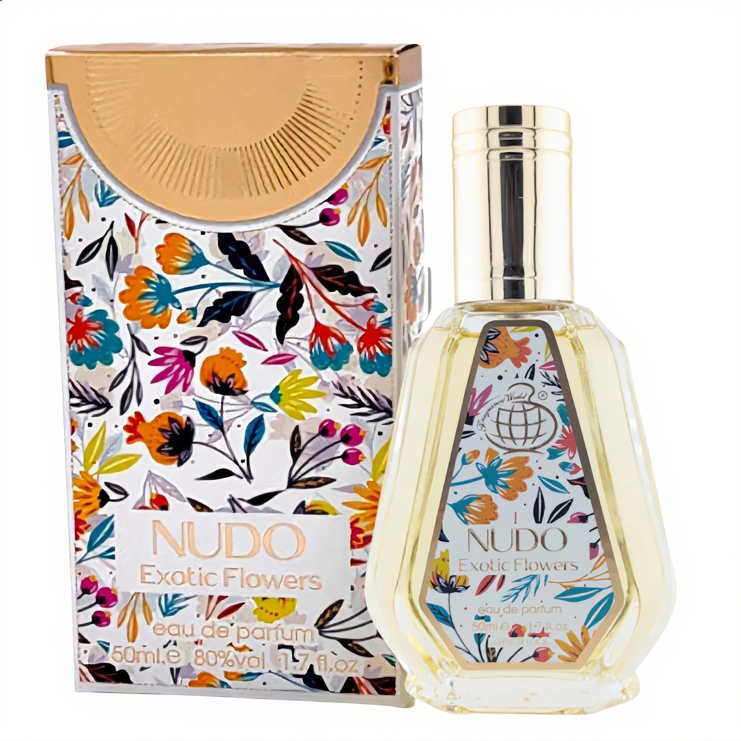 Nudo Exotic Flowers Edp 50 ml Fragrance World (Inspiracion Narcotic Delight Initio)